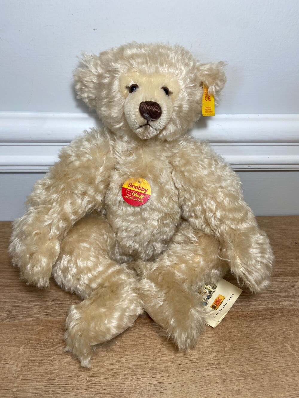 Steiff 028274 Limited Edition Snobby 35cm Teddy Bear with original tags
